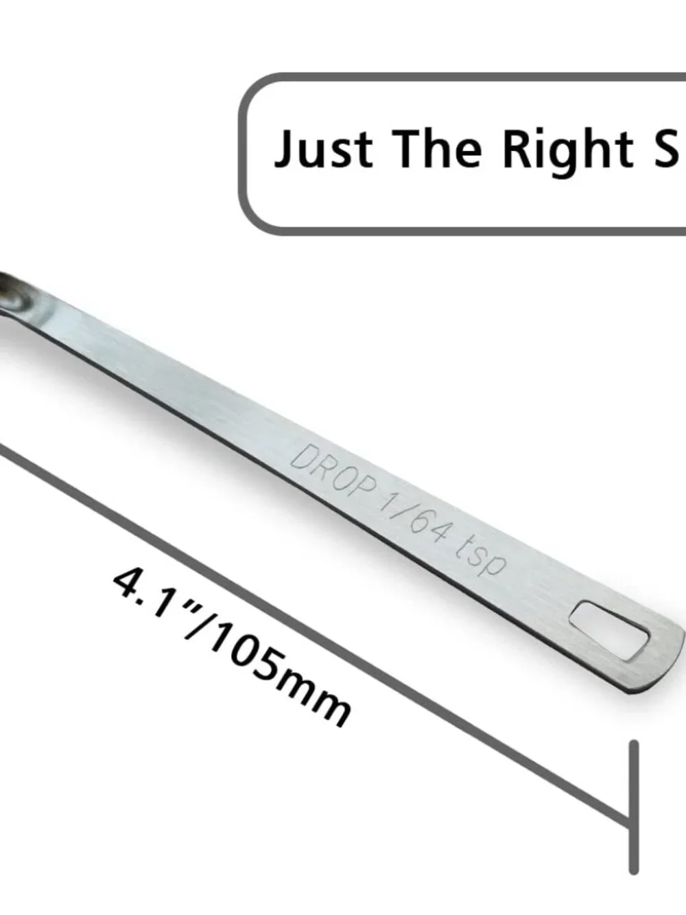 1PCS 1/64 Teaspoon(1/64tsp, 0.08ml, Drop) Single Tiny Measuring Spoon, Small Ind